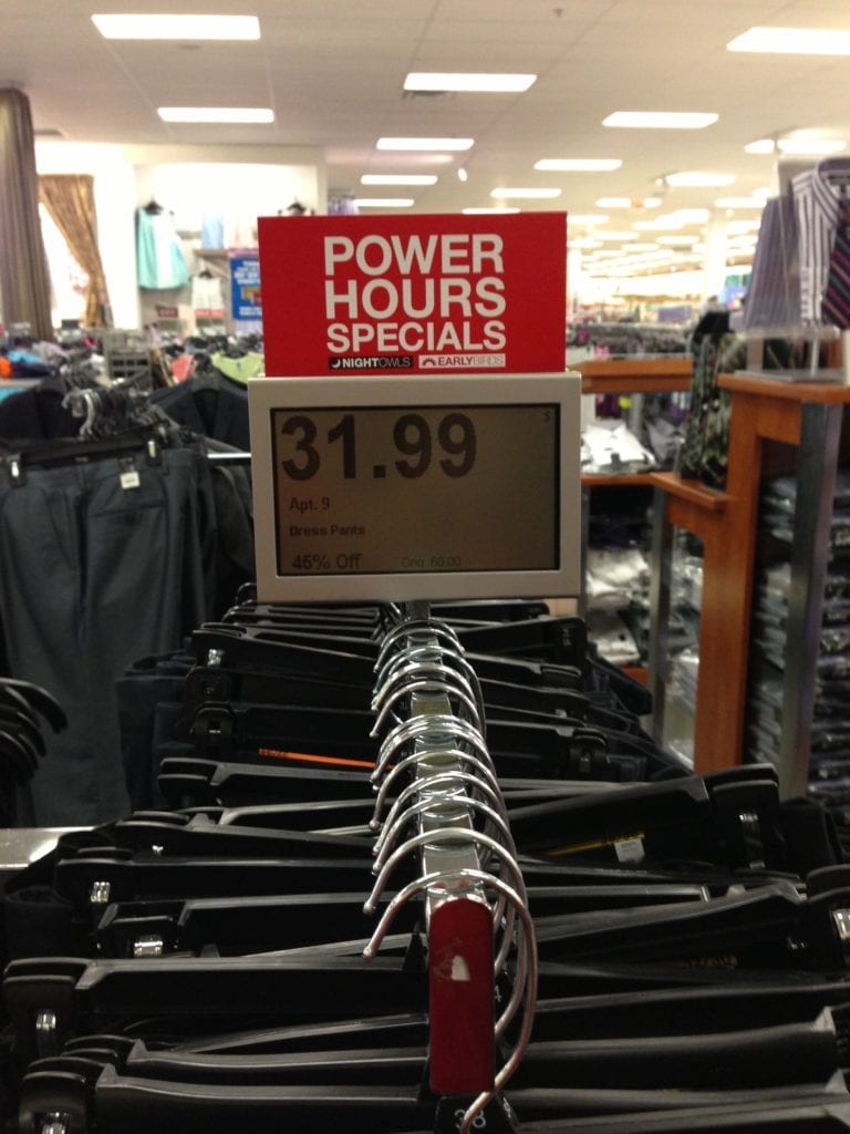 Kohl’s Digital Signage Accelerated Analytics