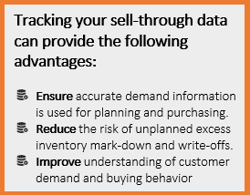 Sell-Through Data Tracking