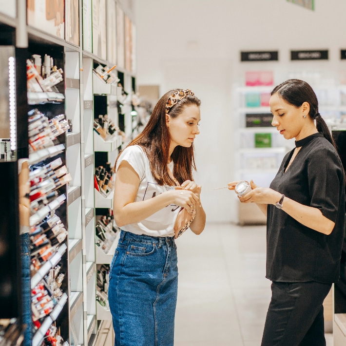 Beauty brand selling